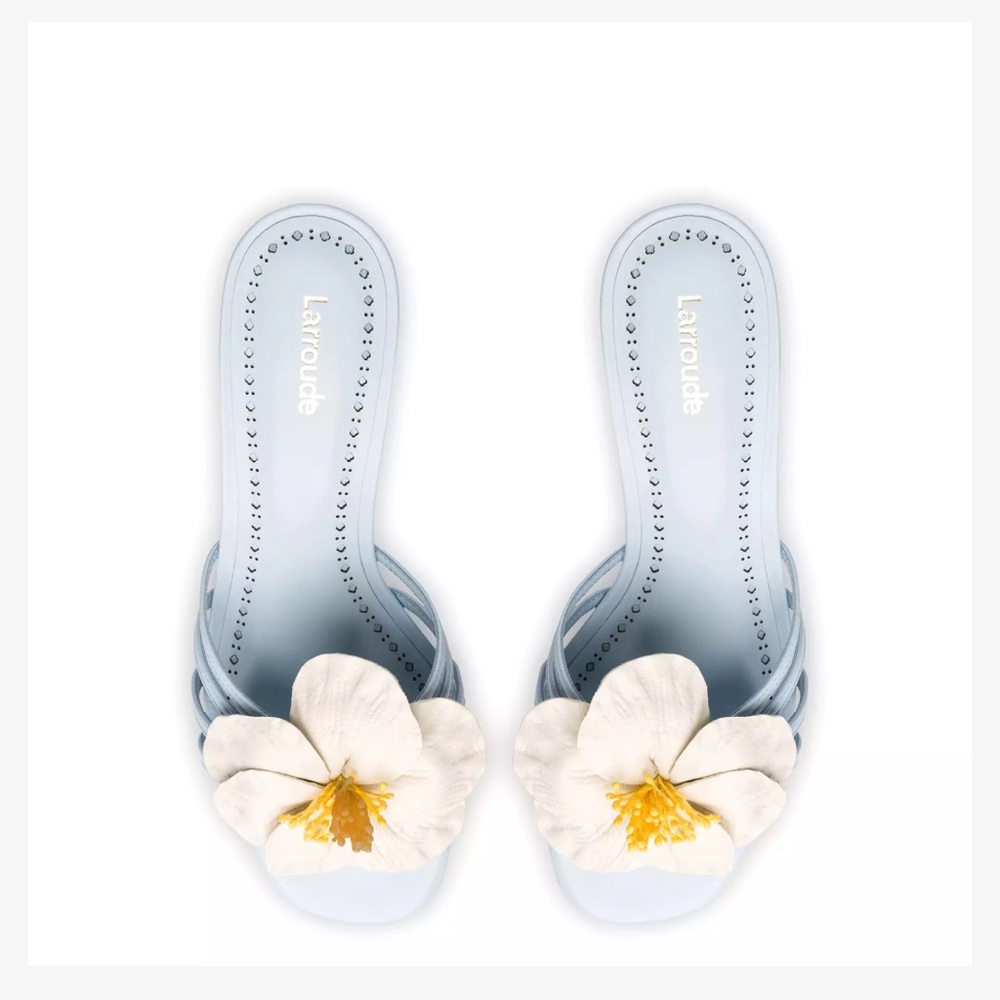 ISO: Magnolia Mule In Cerulean Blue Leather